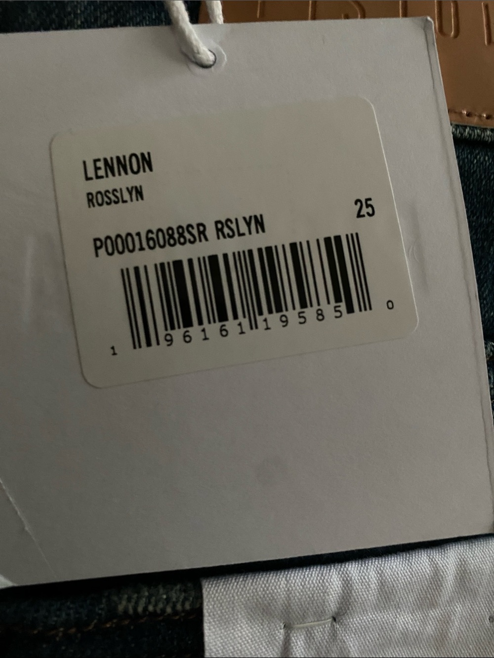 Pistola Lennon High Rise Cropped Flare Jeans Rosslyn NWT Size 25 - Picture 4 of 4